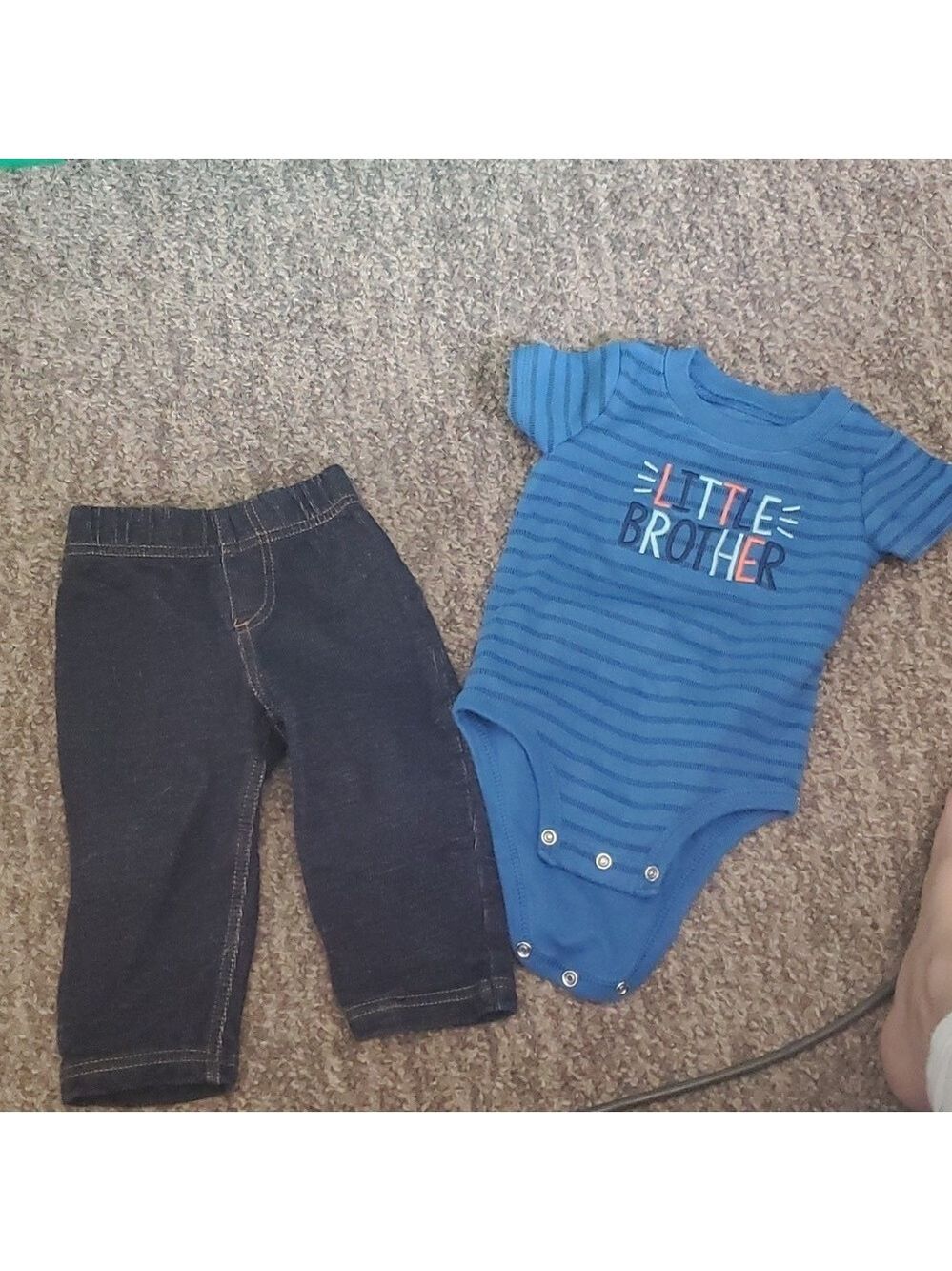 Child of mine onesie and pants size 6/9 months
